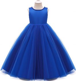 Baby Royal Blue Pearl Maxi